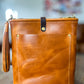 Bennett Bucket in Horween Butterscotch Full Grain Leather