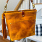 Bennett “shorty” Bucket in Yellowstone Italian Vegetable Tan