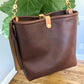 Hobo Bucket Horween Chocolate Full Grain Leather