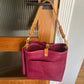 Bennett “shorty” Bucket in Lilac Vachetta