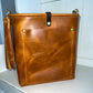 Bennett Bucket in Horween Butterscotch Full Grain Leather