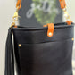 Bennett “shorty” Bucket in Horween Black Pebbled Leather