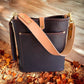 Bennett Bucket in Espresso Kodiak Full Grain Leather