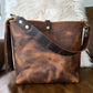 Hobo Bucket in Old Soul Full Grain Leather