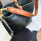 Hobo Bucket in Evergreen Vachetta