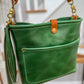 Bennett “shorty” Bucket in Shamrock Green Full Grain Leather