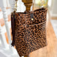 Bennett Bucket in Hair on Hide Cowhide