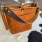 Bennett Bucket in Miel Cuoio Italian Leather
