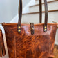 East-West Tote in Maple Glazed Bison