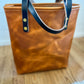 Tall Tote in Butterscotch Horween