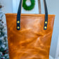 Tall Tote in Butterscotch Horween