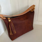 NEW Heidi Hobo Sling in Maple Cherry Shrunken Bison