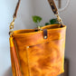 Bennett Bucket in Yellowstone Italian Vegetable Tan