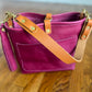 Bennett “shorty” Bucket in Lilac Vachetta