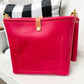 Bennett “shorty” Bucket in Fuscia Vachetta (non-milled)