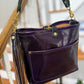 Bennett “shorty” Bucket in Eggplant Cuoio Italian Leather