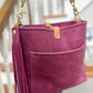 Bennett “shorty” Bucket in Electric Pink Full Grain Leather