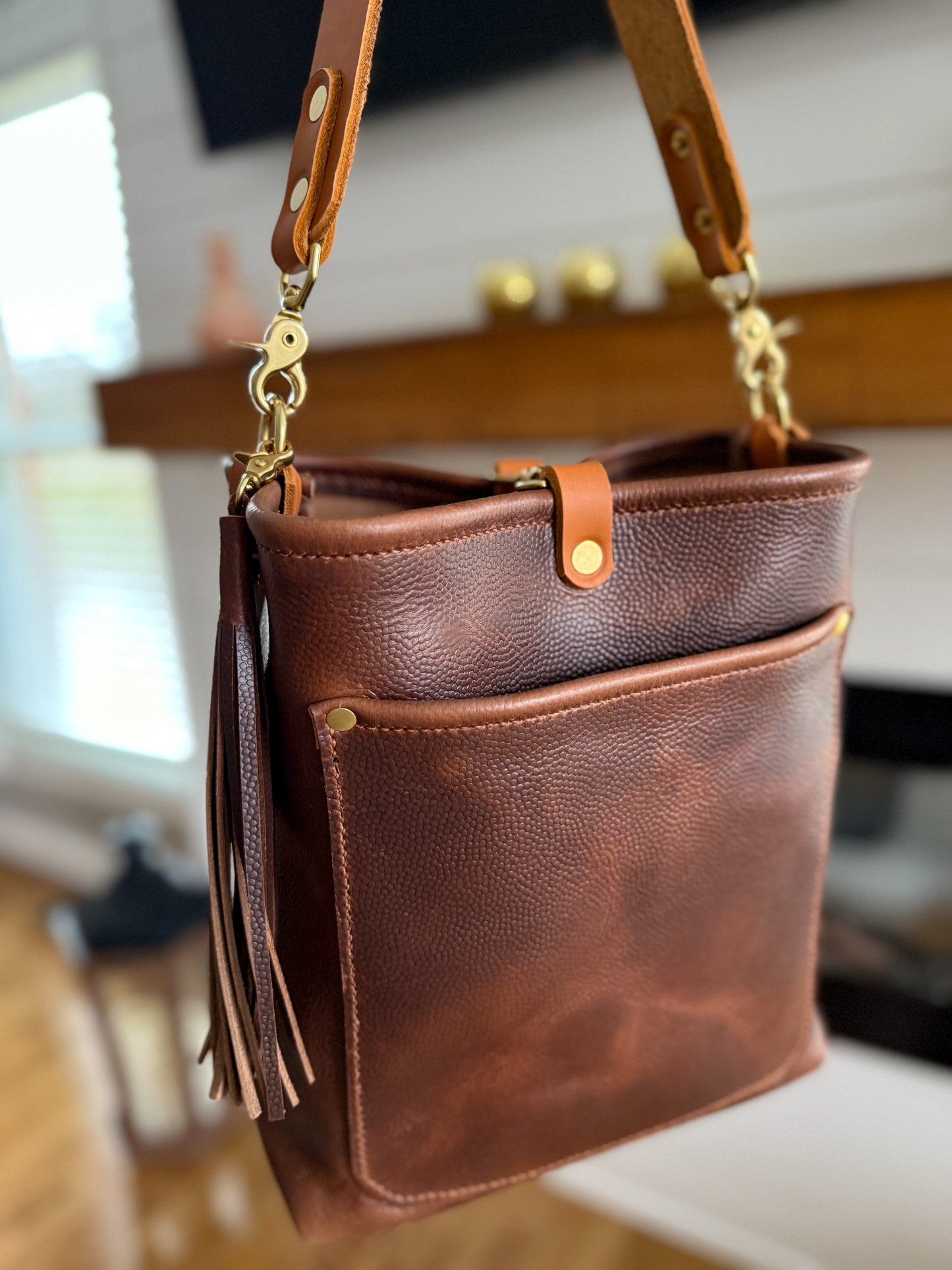 Bennett Bucket in Horween Football Limited Edition