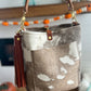 Bennett Bucket in Vintage Cowhide