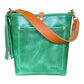 Bennett Bucket in Shamrock Green Full Grain Leather