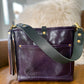 Bennett “shorty” Bucket in Eggplant Cuoio Italian Leather