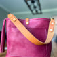 Bennett “shorty” Bucket in Lilac Vachetta