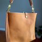 Hobo Bucket in Natural Vachetta