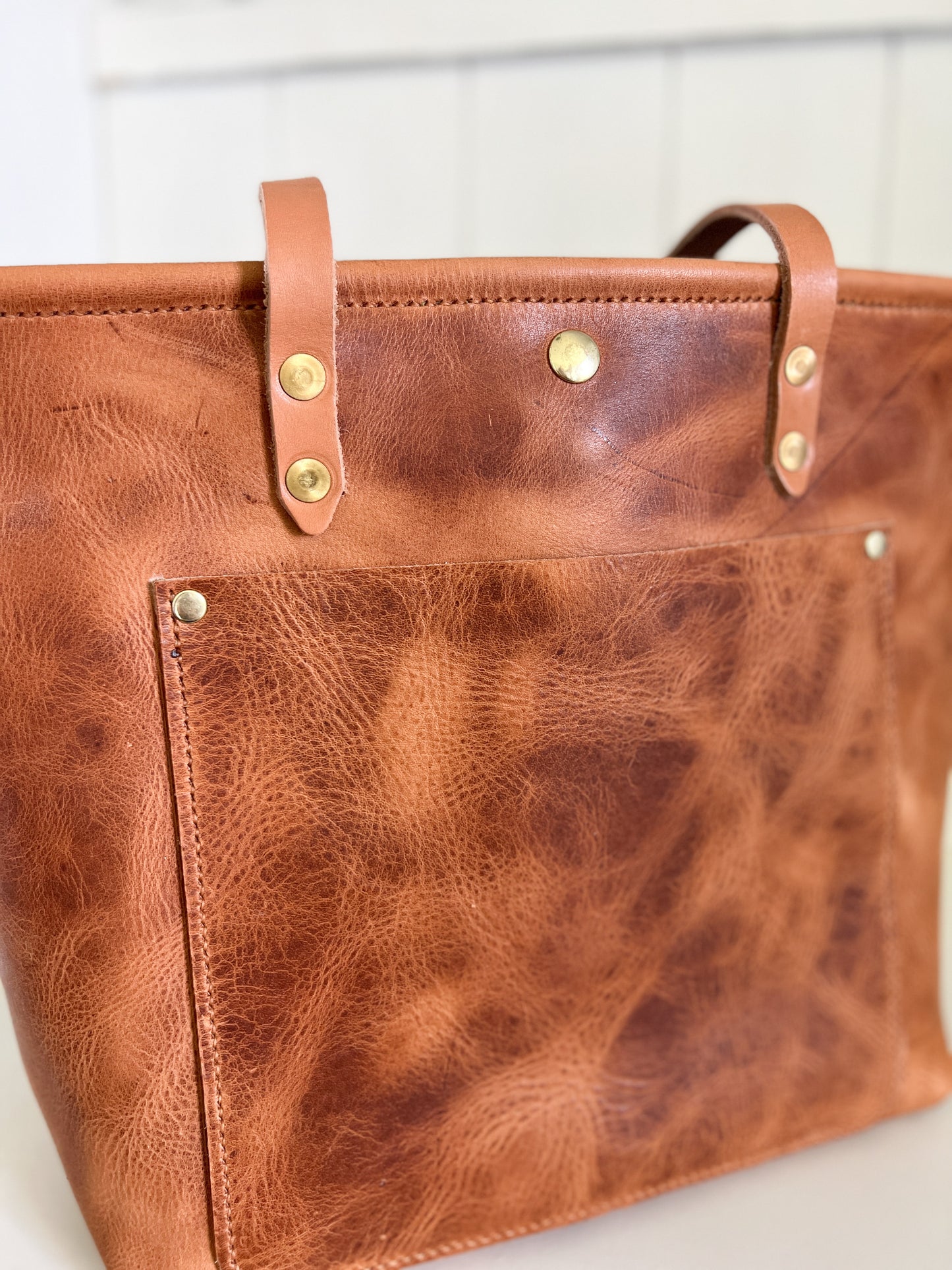 Classic Tote in Horween Natural Derby