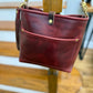 *See Description* Bennett “shorty” Bucket in Burgundy Chromexcel Horween