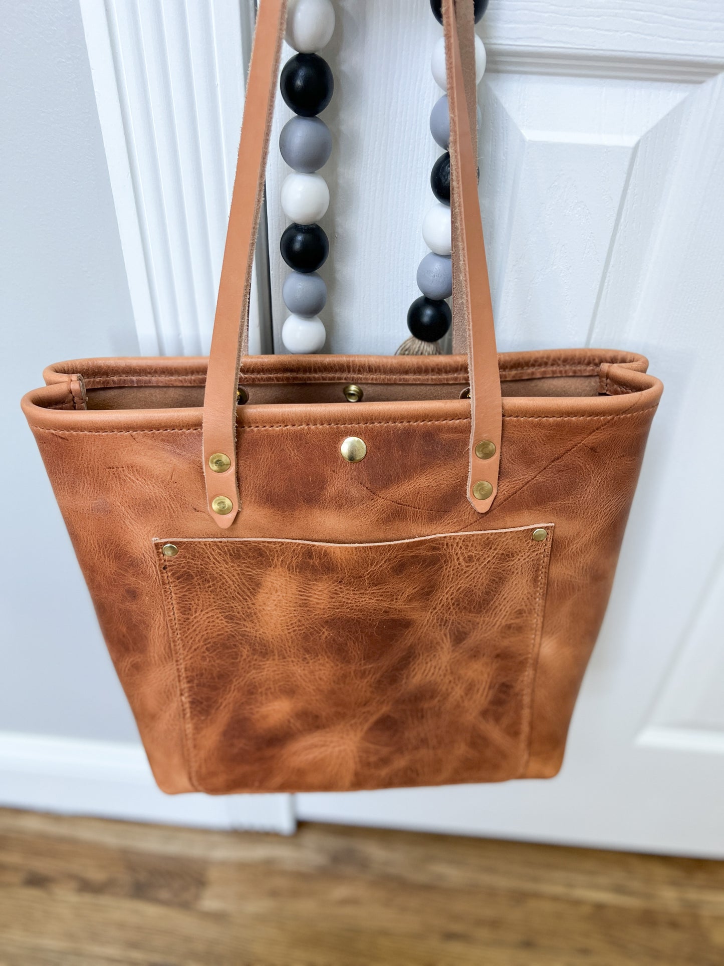 Classic Tote in Horween Natural Derby