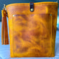 Bennett Bucket in Yellowstone Italian Vegetable Tan