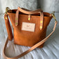 Bennett Petite Bucket in Hermann Oak Heritage 1881 Veg Tan Leather