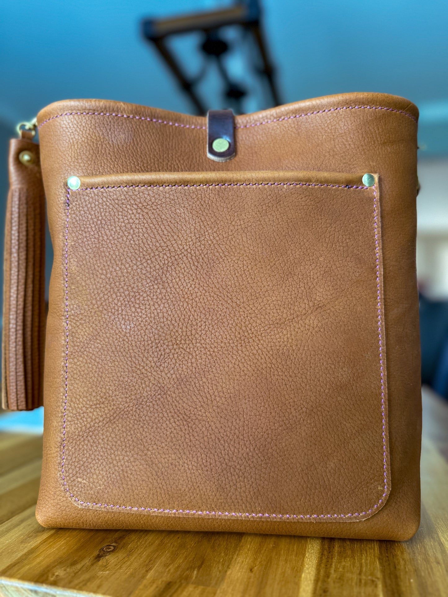Bennett Bucket in Coffee Kodiak