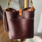 Bennett Bucket in Luxe Horween
