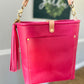 Bennett Bucket in Fuscia Vachetta (non-milled)
