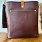 Bennett Bucket in Tan Kodiak