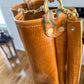 Hobo Bucket in Italian Honey Saffron Vegetable Tan w/Candy Strap