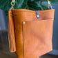 Bennett Bucket in Ginger Vachetta