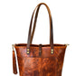 East-West Tote in Maple Glazed Bison