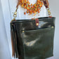 Bennett Bucket in Pine Cuoio Italian Leather