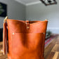 Bennett Bucket in Brown Italian Veg-Tan