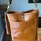 Bennett Bucket in Miel Cuoio Italian Leather