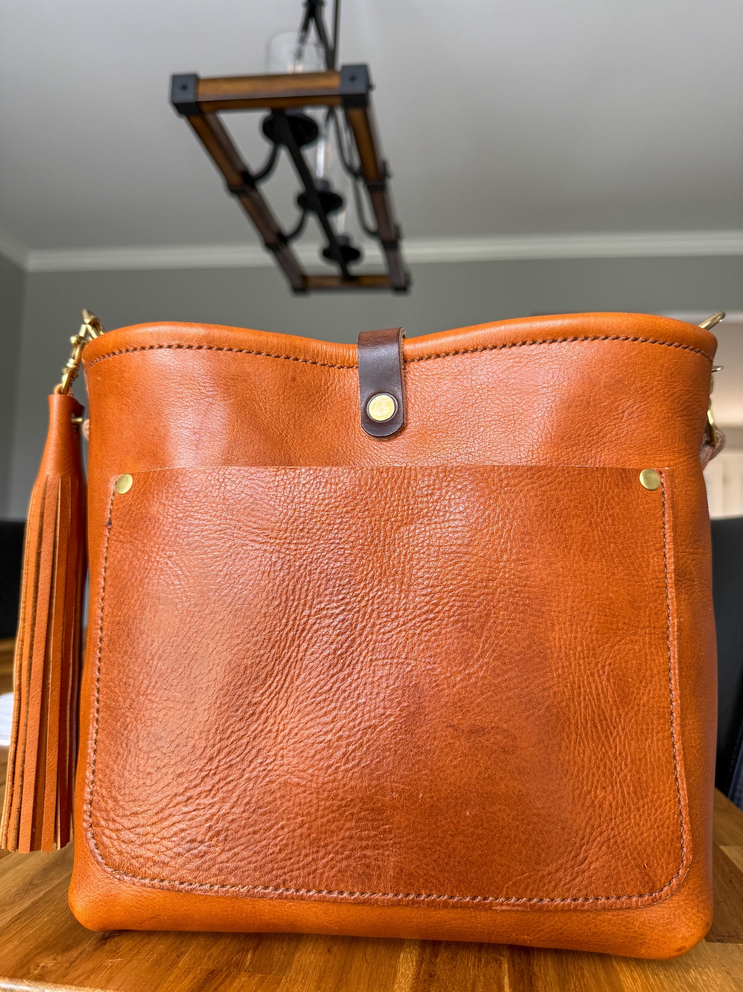 Bennett “shorty” Bucket in Montana Veg-Tan