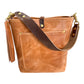 Bennett Bucket in Light Natural Derby Horween