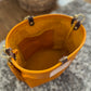 Hobo Bucket in Italian Vachetta Mustard