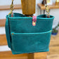 Bennett “shorty” Bucket in Blue Moon Bison w/Candy Strap