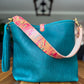 Hobo Bucket in Blue Moon Bison w/Candy Strap