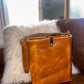 Bennett Bucket in Horween Butterscotch Full Grain Leather