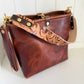 Hobo Bucket in Horween Brown Nut Dublin w/Candy Strap