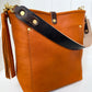 Bennett Bucket in Ginger Vachetta